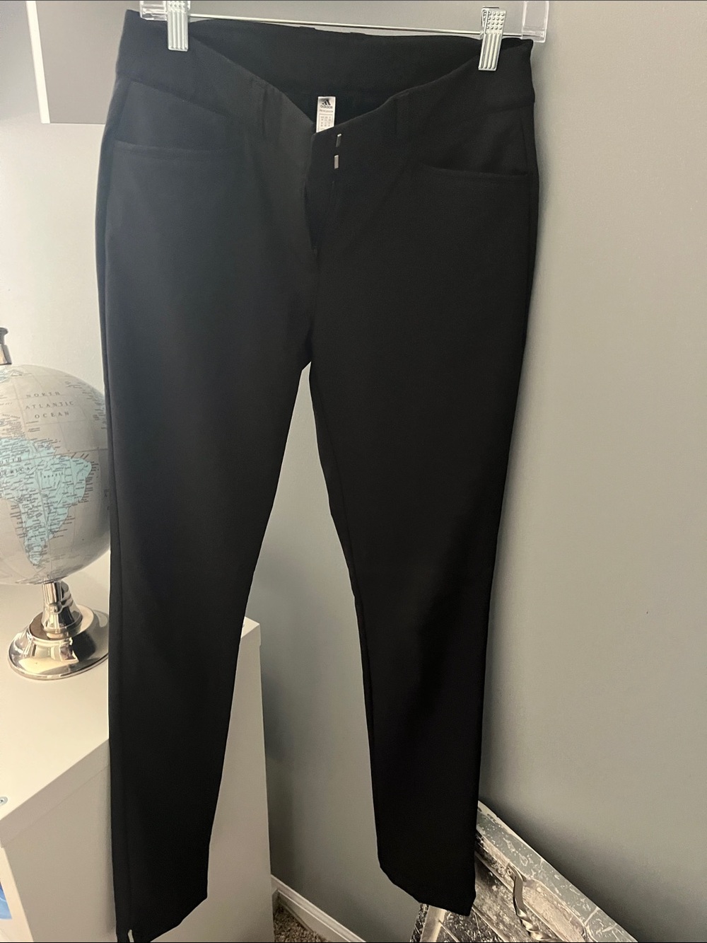 Adidas Cold Weather Black Golf Pants with Lining